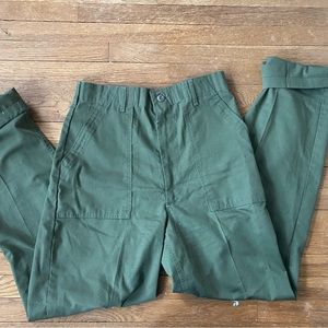 Vintage military surplus pants